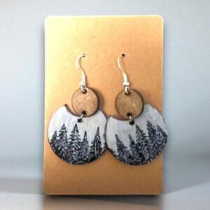 Woodland Scene Earrings